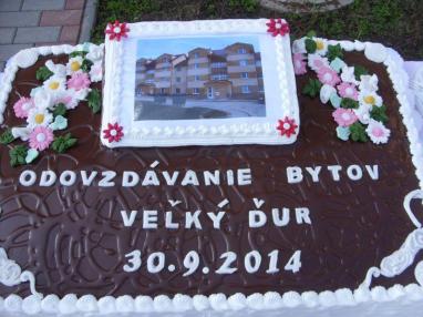 Slávnostné odovzdávanie nájomných bytov Slávnostné odovzdávanie nájomných bytov
