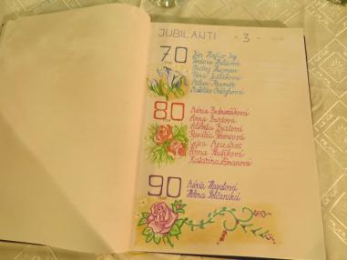 Oslava životných jubileí Oslava životných jubileí